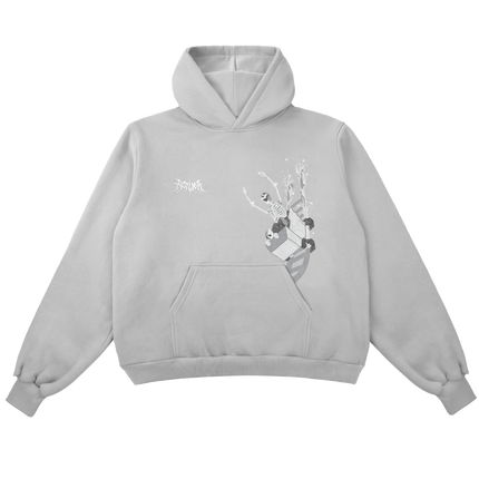 BLOODRIDE HOODIE - ASH GREY