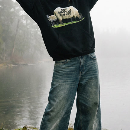 GOTT ERSCHUF UNS AUF LSD HOODIE