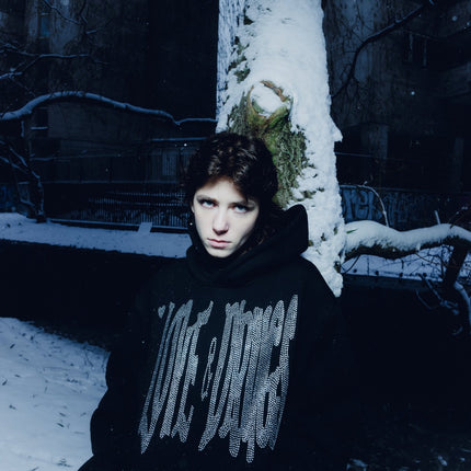 L&D HOODIE - MIDNIGHT BLACK - Hotline